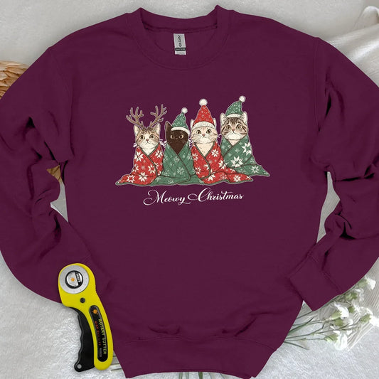 Meowy Christmas Sweatshirt