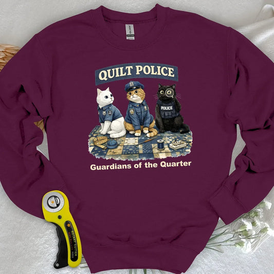 Quilt Police Sweatshirt