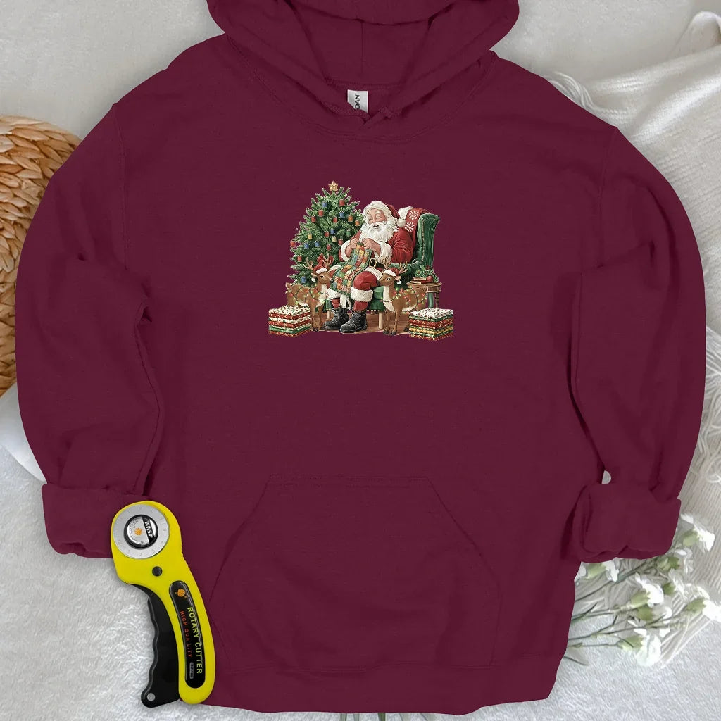 The Quilting Claus Hoodie