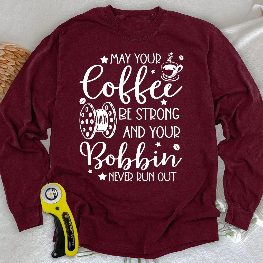 Wish Upon a Bobbin Long Sleeve T-shirt