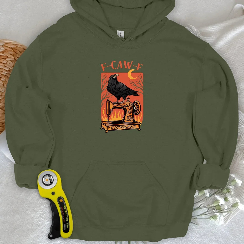 Fiery Stitch Hoodie
