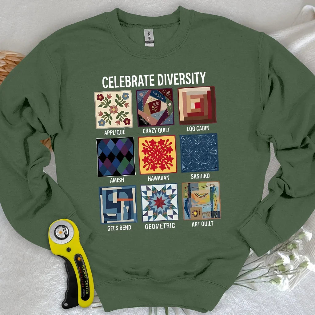 Patchwork Diversity Sweatshirt