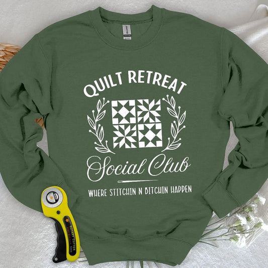 Quilt Retreat Sweatshirt