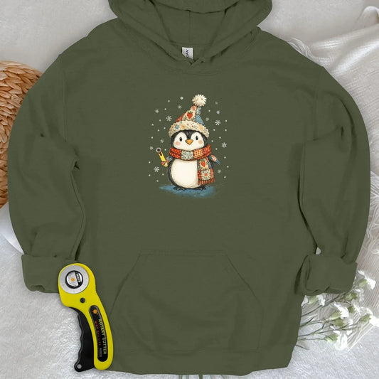 Quilty Little Penguin Hoodie