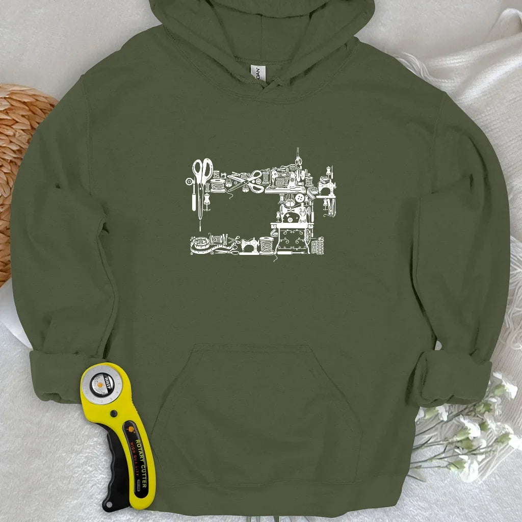 Sewing Tools Hoodie