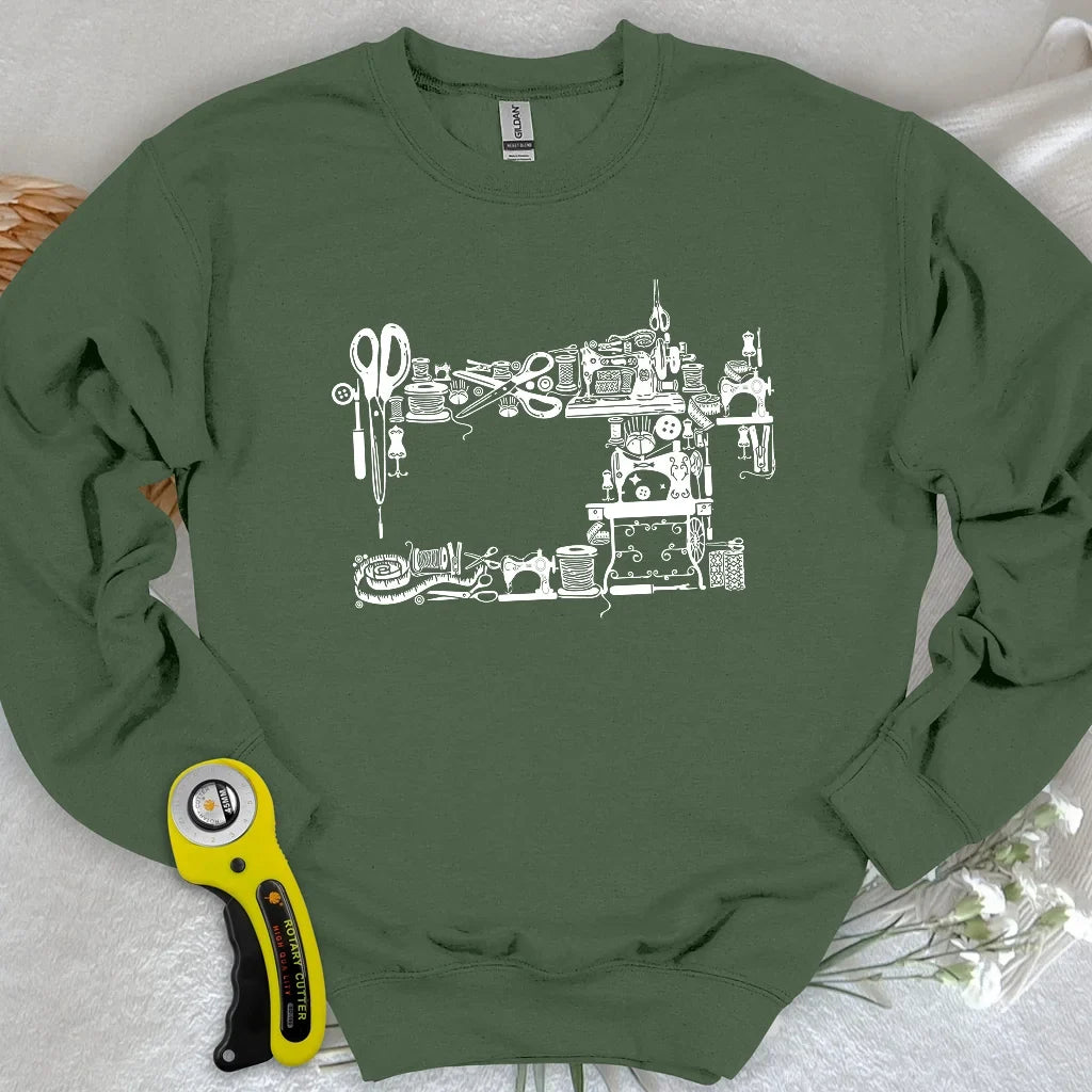 Sewing Tools Sweatshirt
