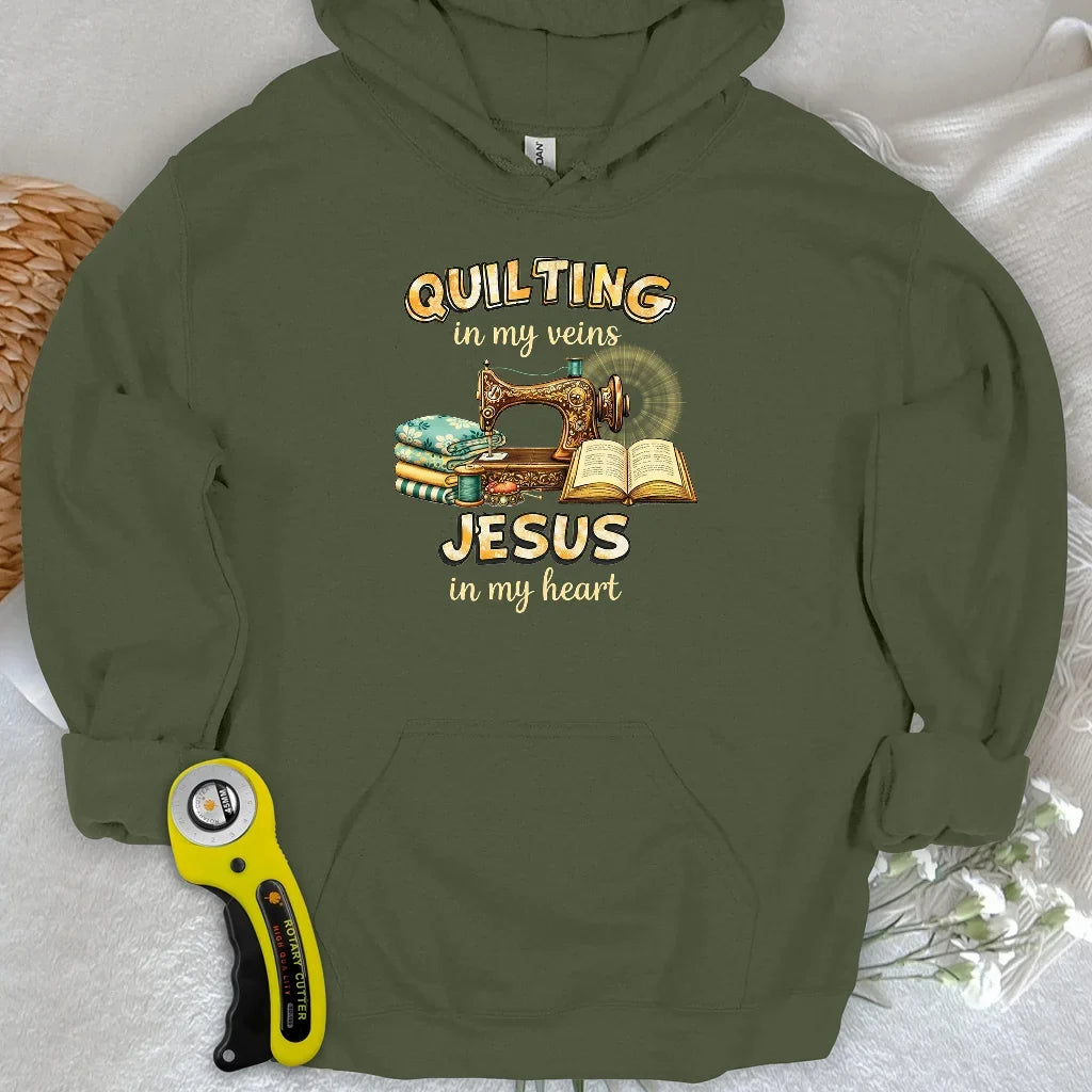 Sewn With Jesus Hoodie