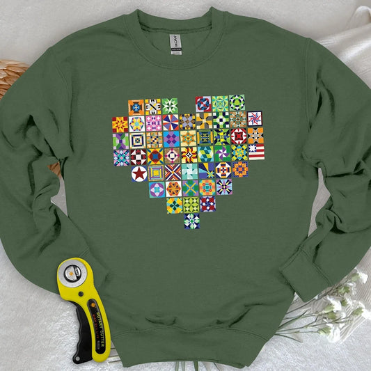 States of quilt Sweatshirt