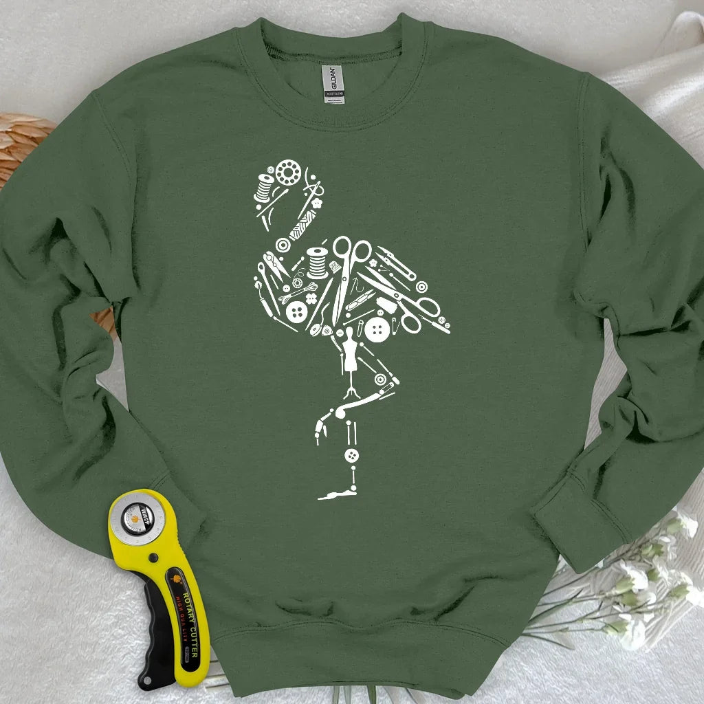 The Tailor's Flamingo Sweatshirt