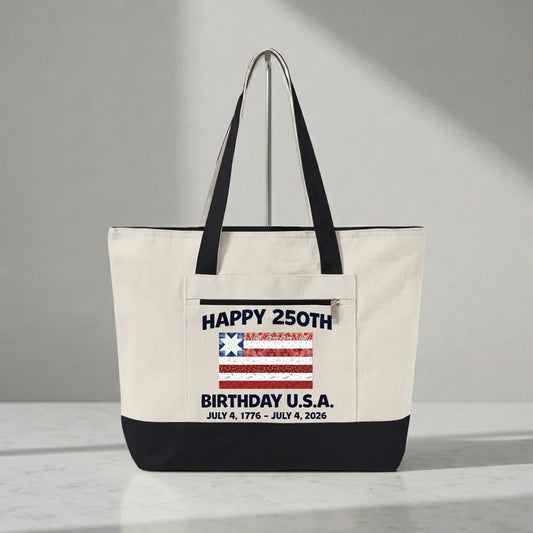 250 Years Pieced with Pride Tote