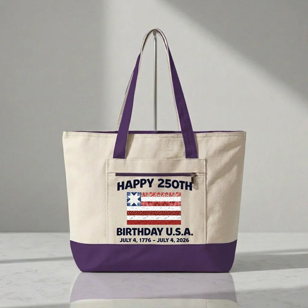250 Years Pieced with Pride Tote