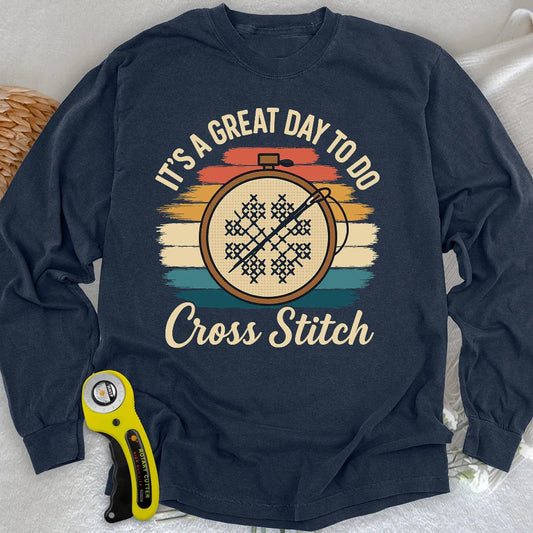 Great Day to Stitch Long Sleeve T-shirt