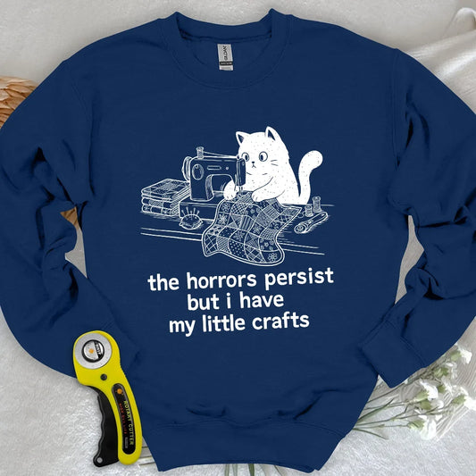 Little Crafts vs. The World Sweatshirt