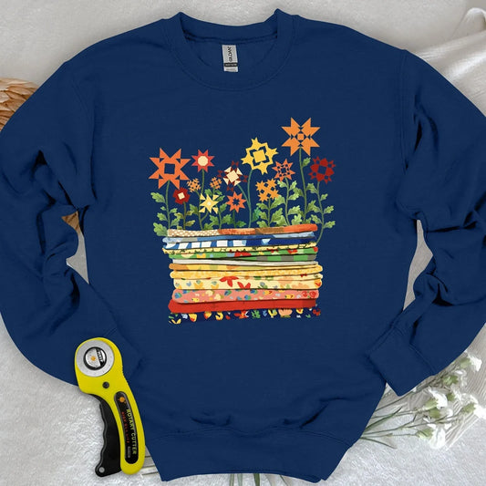 Where Quilts Bloom Sweatshirt