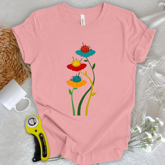 Blooming Pin Cushions T-shirt