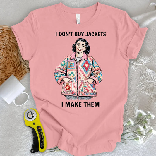 Quilted Jacket T-shirt