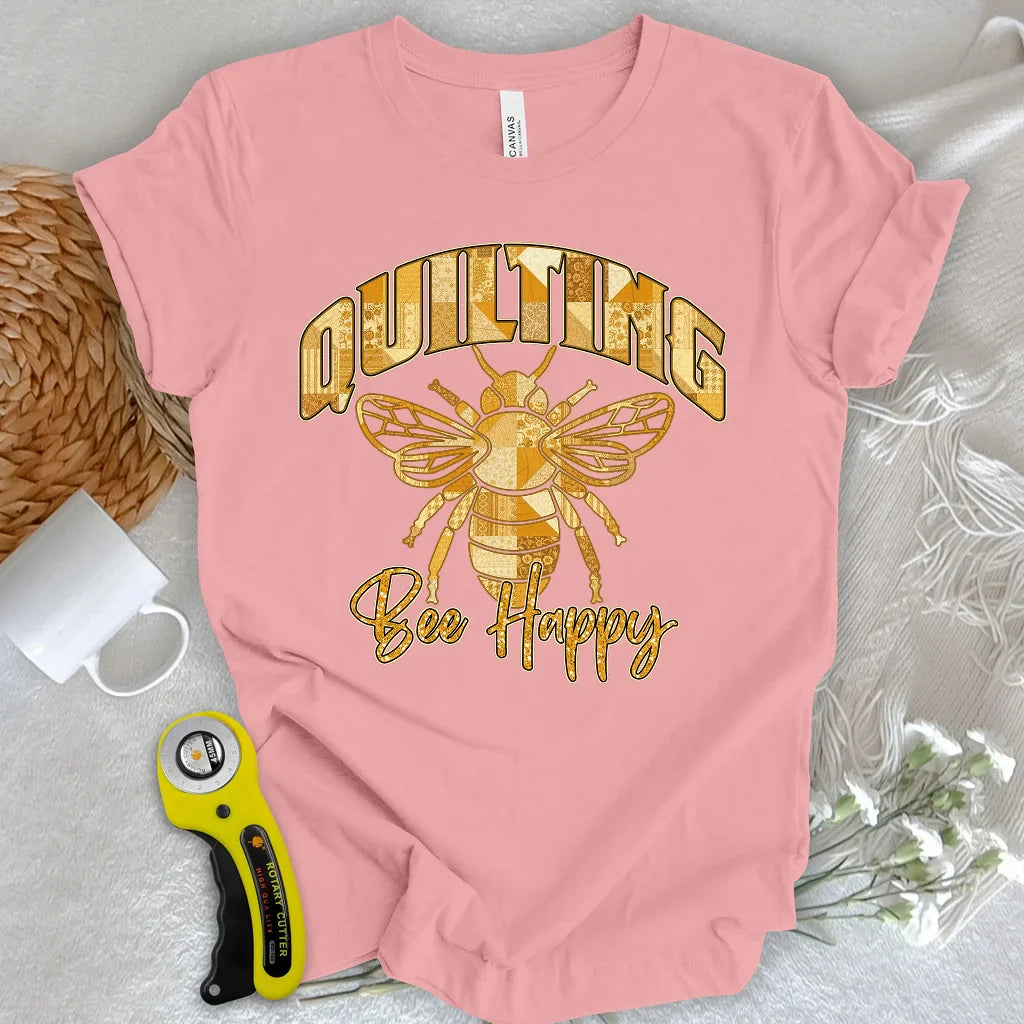Quilting Bee Happy T-shirt