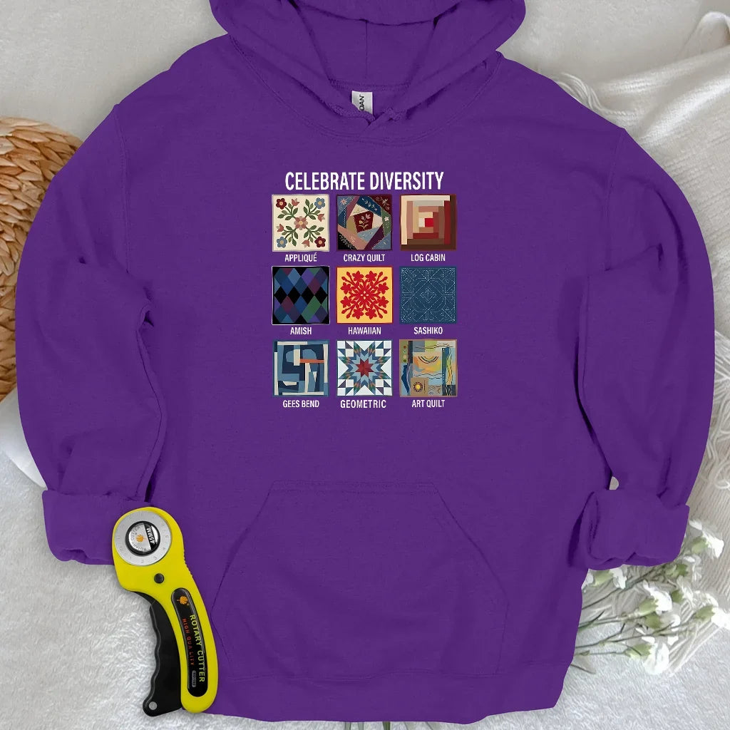 Patchwork Diversity Hoodie