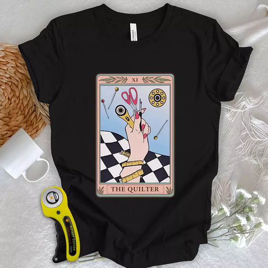 Quilter Tarot T-shirt
