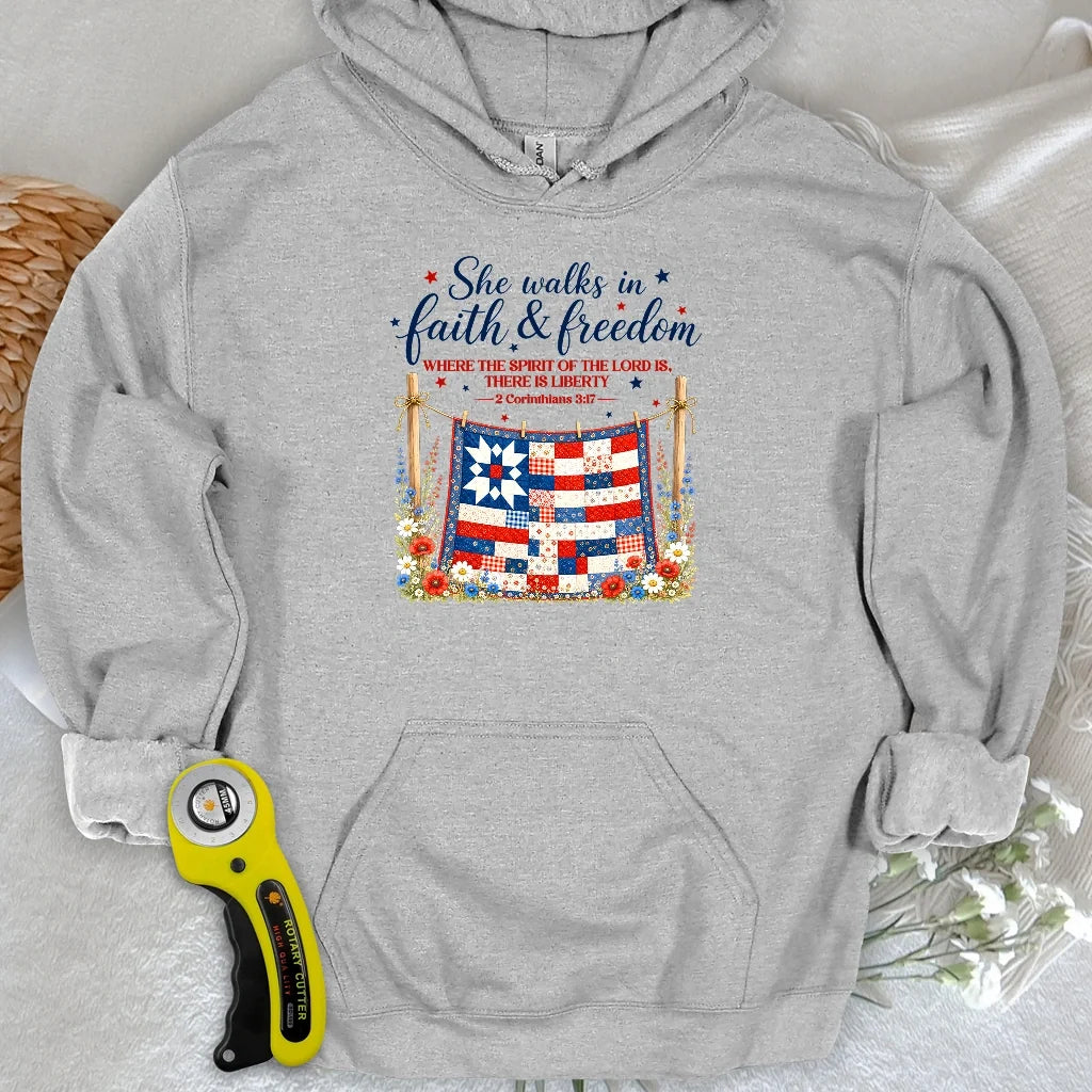 Faithfully Pieced Hoodie