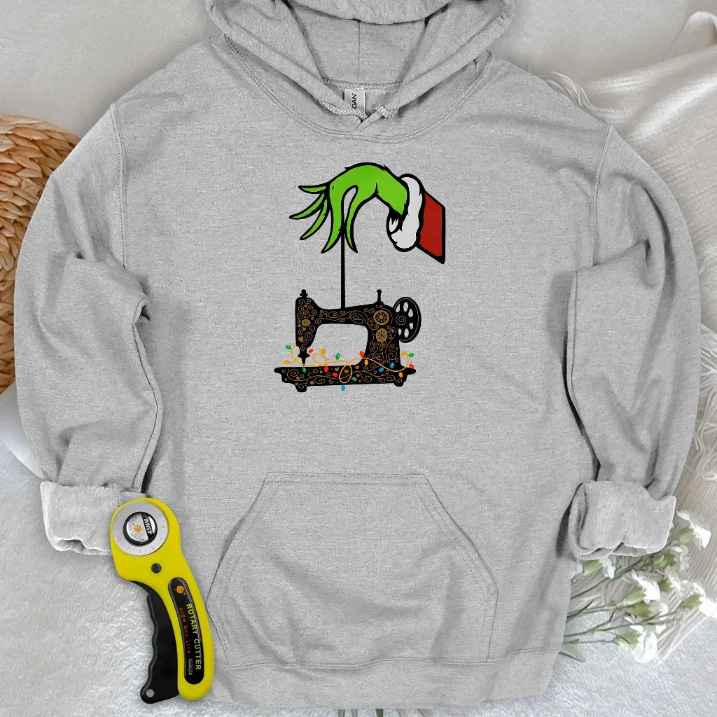 Grinch Stole Stitches Hoodie