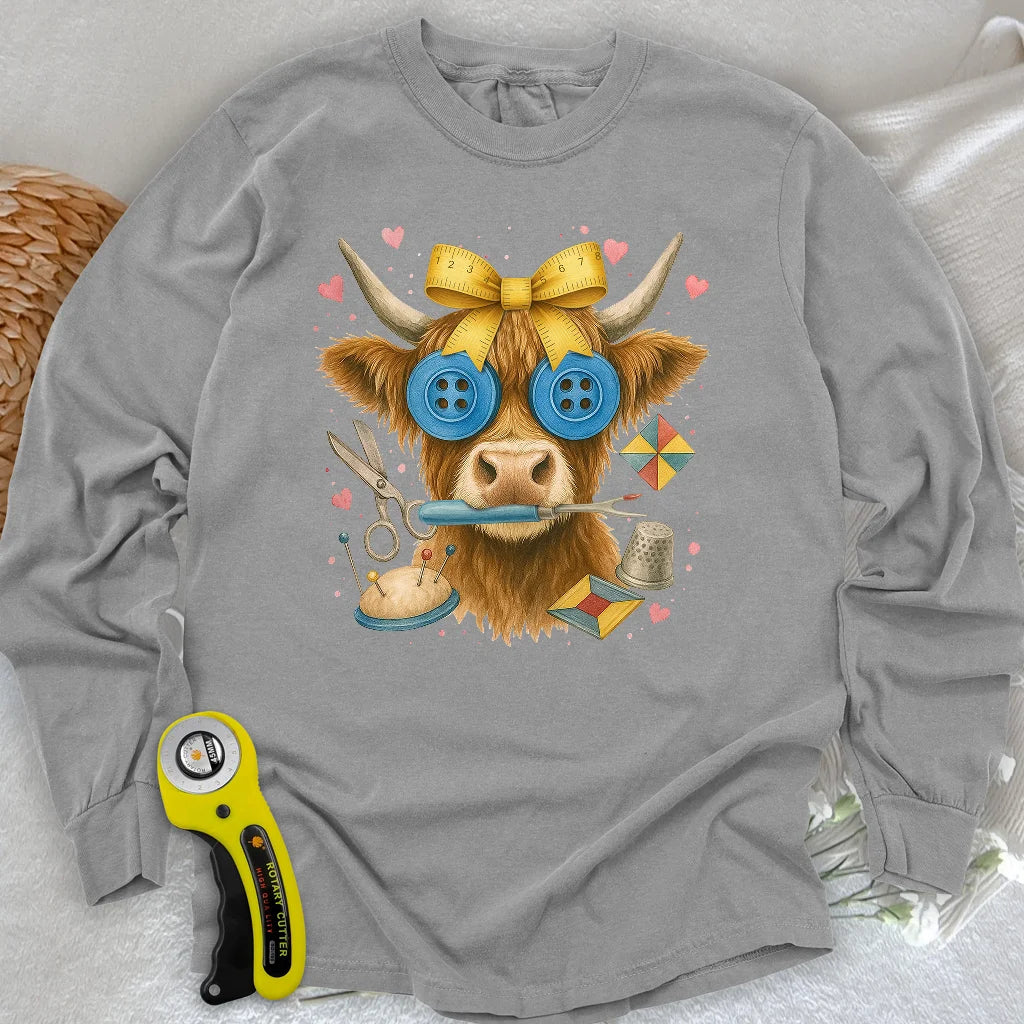 Highland Cow Long Sleeve T-shirt