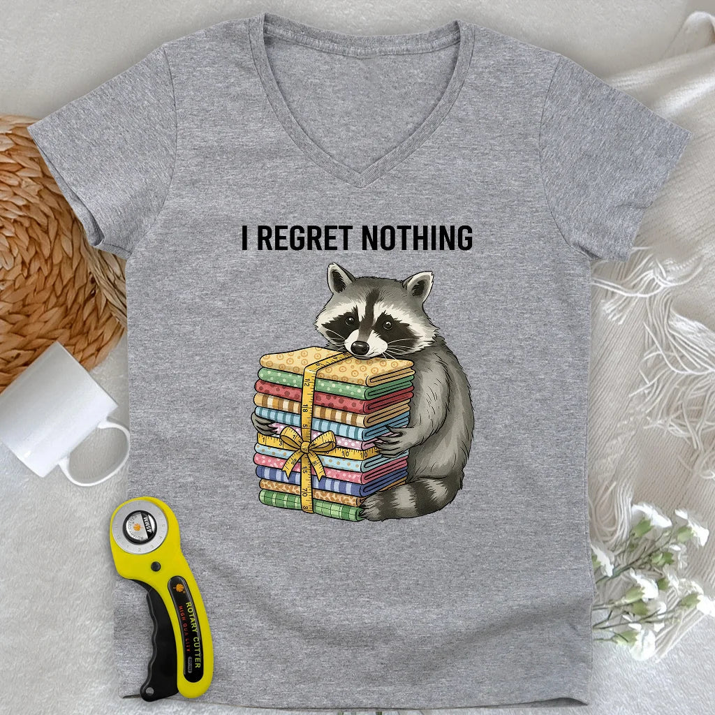 I Regret Nothing Lady V-neck