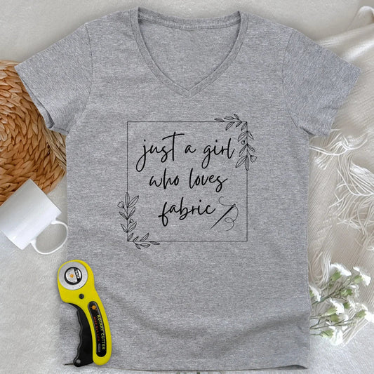Love Fabric Lady V-neck