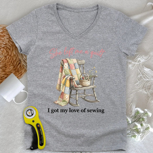 Love Passed Down Lady V-neck