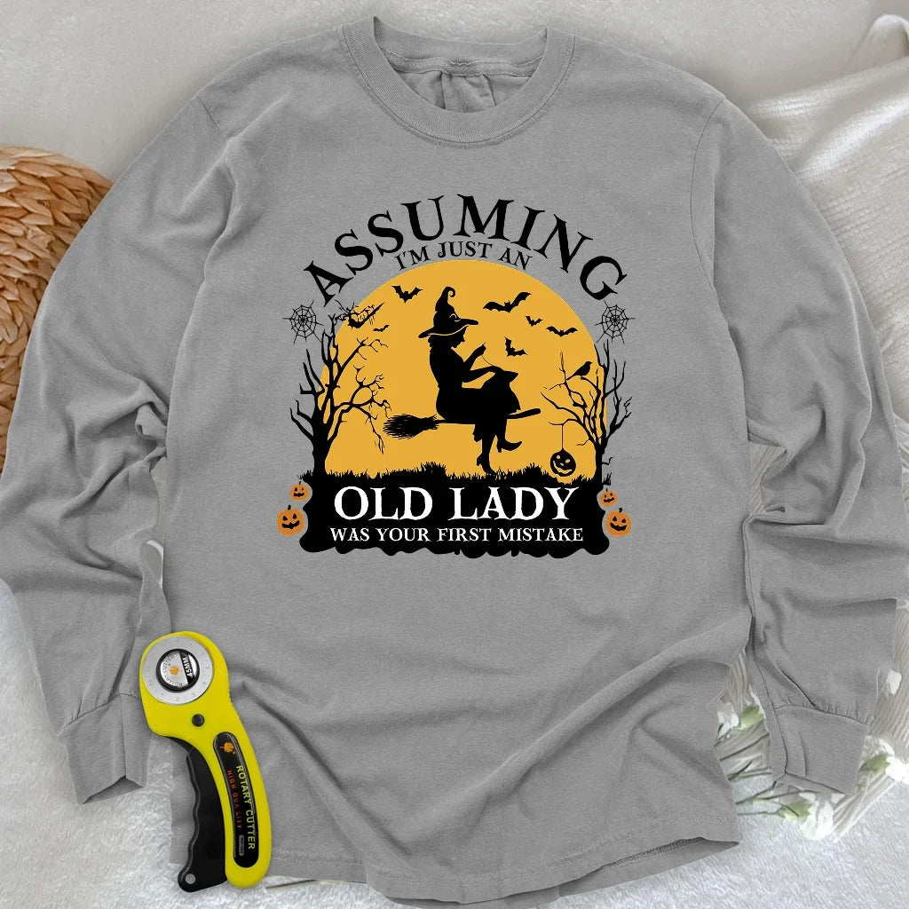 Old Lady Long Sleeve T-shirt