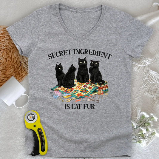Secret Ingredient Lady V-neck