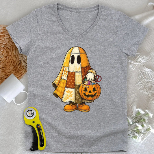 The Patchening Lady V-neck