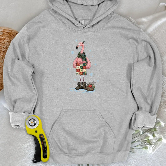 Winter Flamingo Hoodie