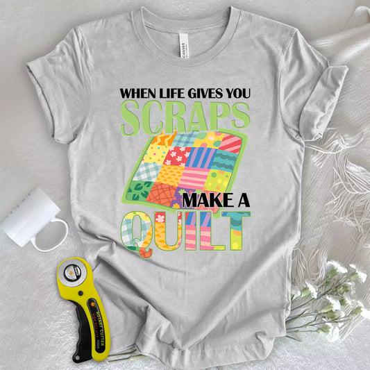 Turn Scraps To Quilt T-shirt