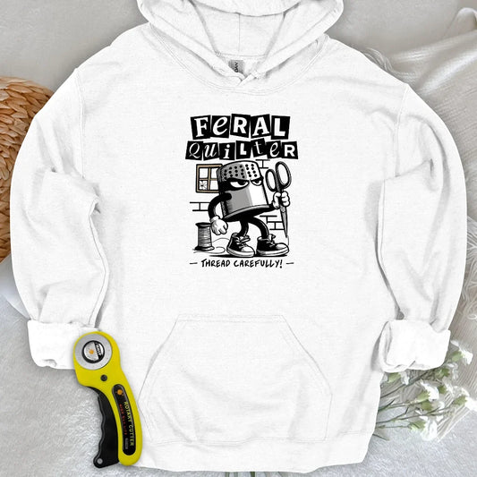 Feral Quilter Hoodie