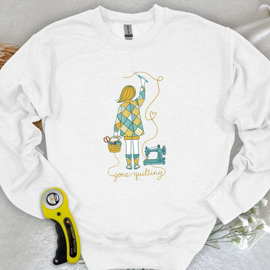 Gone quilting Sweatshirt