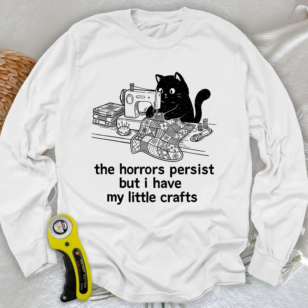 Little Crafts vs. The World Long Sleeve T-shirt