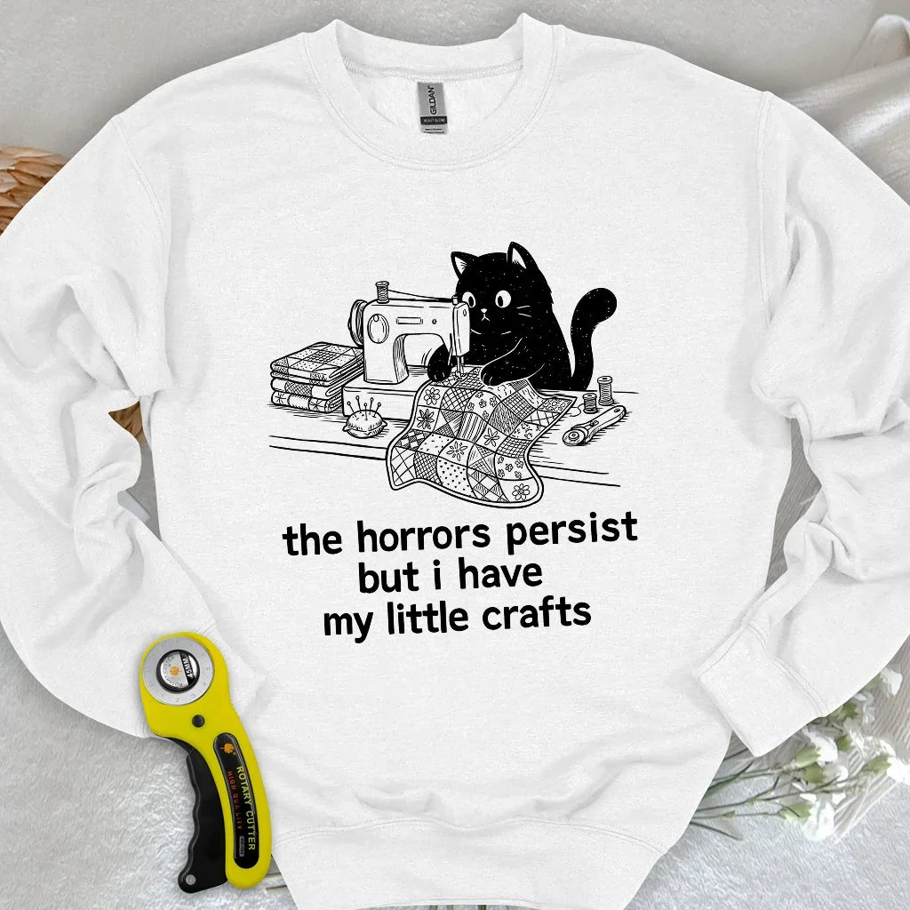 Little Crafts vs. The World Sweatshirt