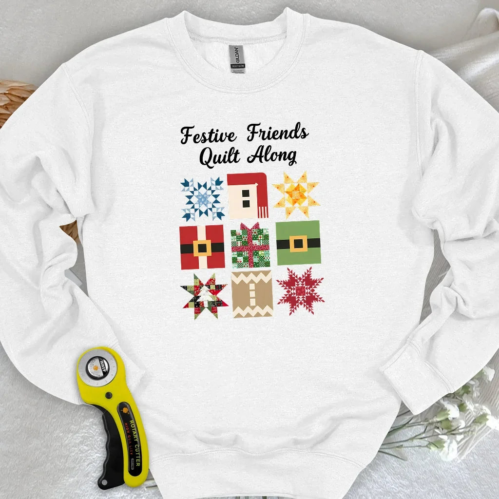 Merry Makers Quilt Sweatshirt