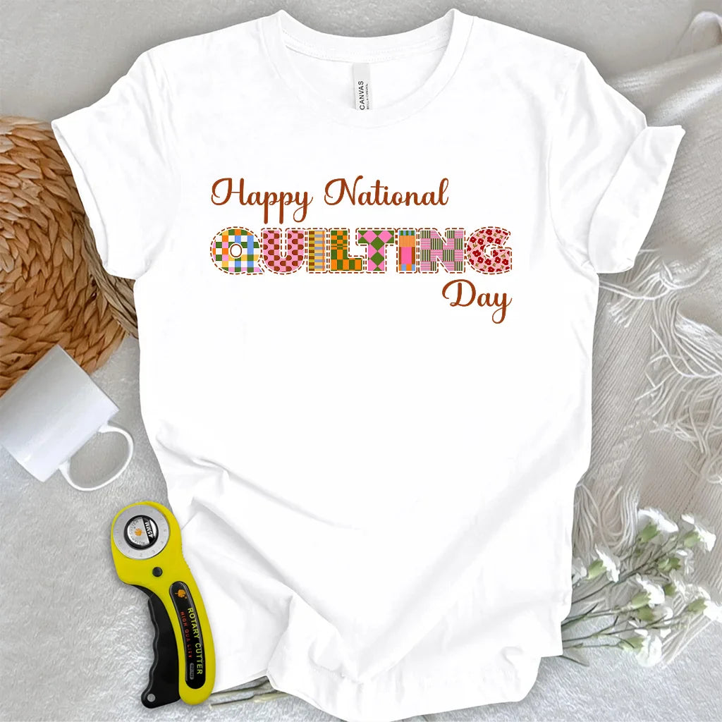 National Quilting Day T-Shirt