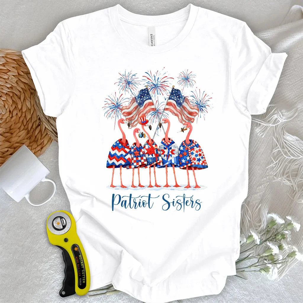 Patriot Quilt Sisters T-shirt