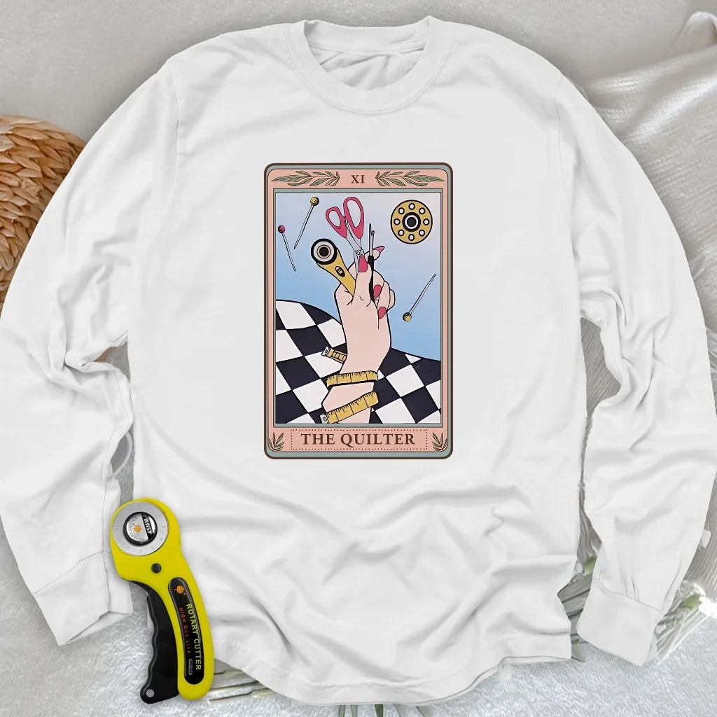 Quilter Tarot Long Sleeve T-shirt