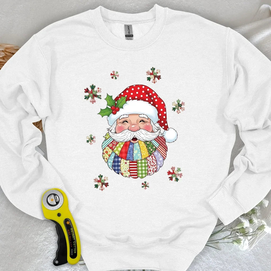 Santa Claus Patch Sweatshirt