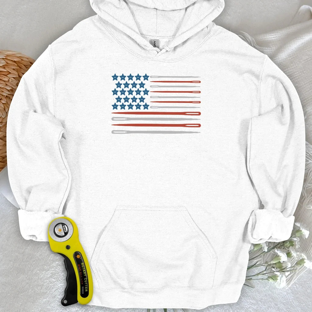 Sewing Flag Hoodie
