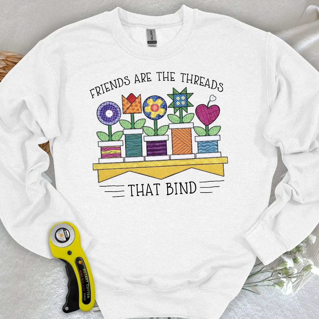 Spool Flowers Sweatshirt