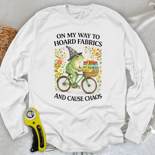 Way To Hoard Fabric Long Sleeve T-shirt