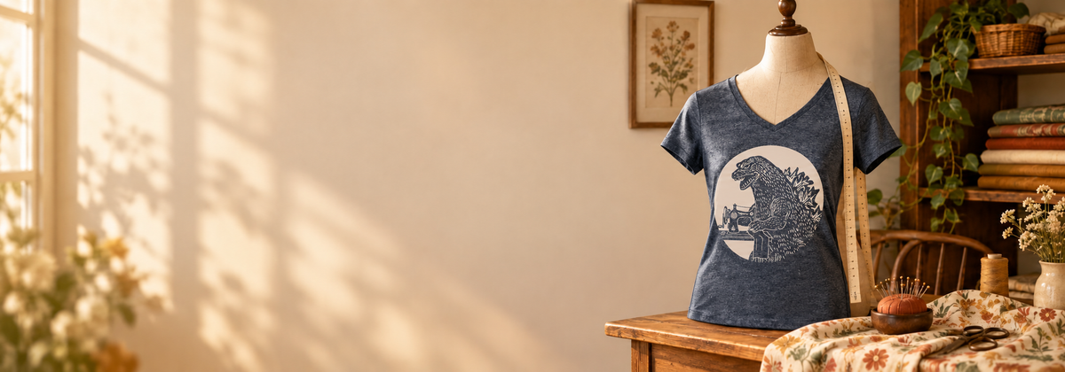 Lady V-neck collection by ThreadsBloom