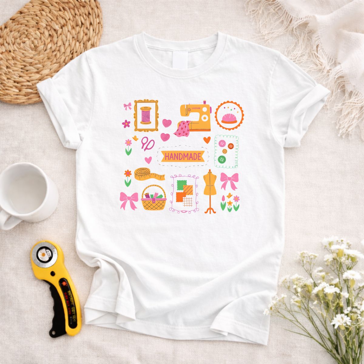 Sewing Handmade T-Shirt