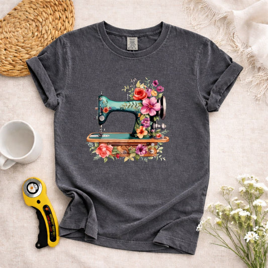 Sewing Machine Art T-Shirt