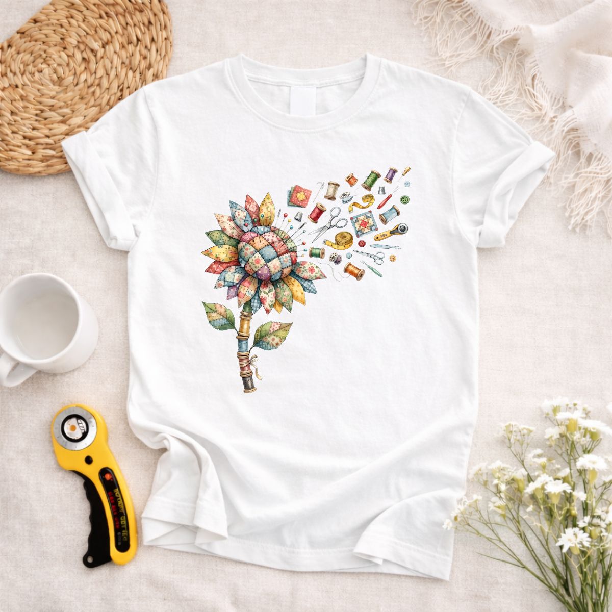 Dandelion and Sewing T-Shirt